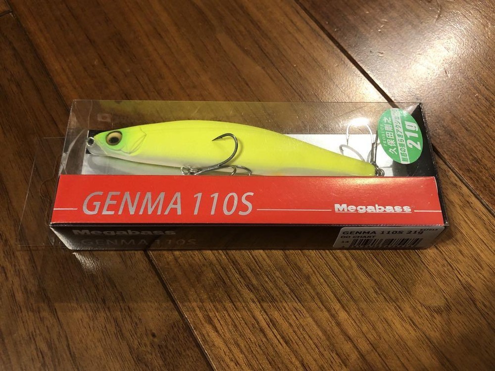 Fishing Lure Megabass Genma 110S Lure 219 Do Chart