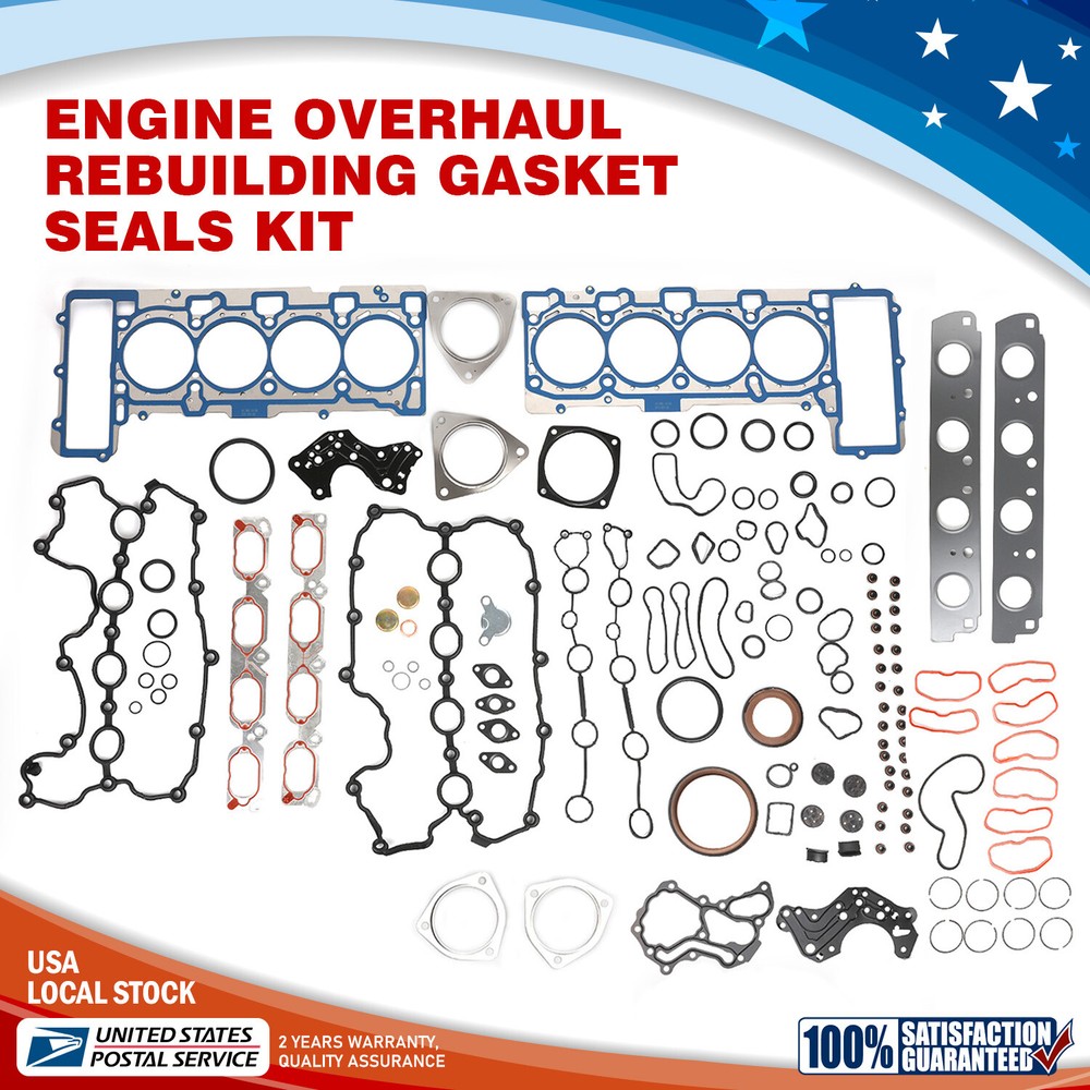 For Audi S5 A6 Touareg 4.2L Engine Overhaul Rebuilding Gasket Seals 079103383AQ