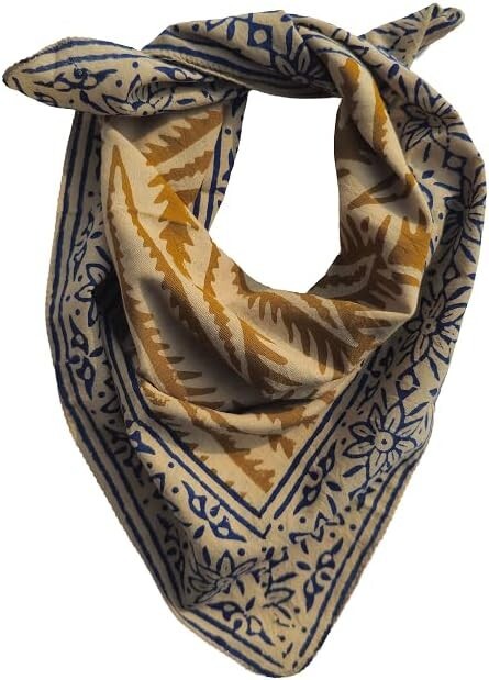 Indian cotton Bandana Scarf Foulard Neckerchief Necktie Face Mask