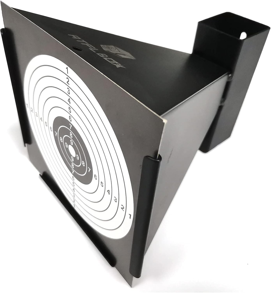 BB Gun Trap with 50Pcs Paper Target Bullet Catcher Shooting Target for Airsoft,
