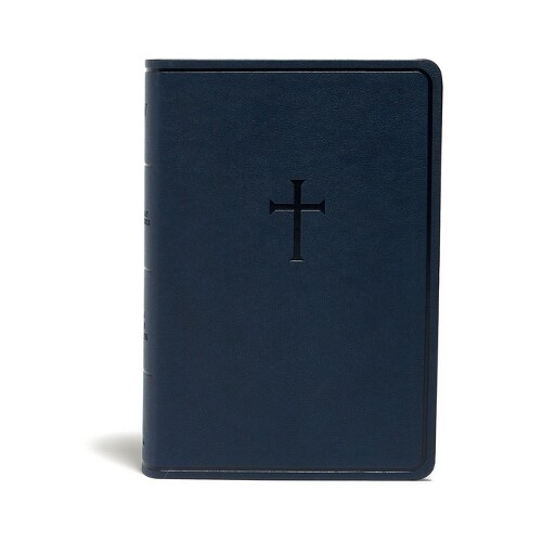 Holman Bible Publi KJV Everyday Study Bible, Navy Cross Leather (Leather Bound)