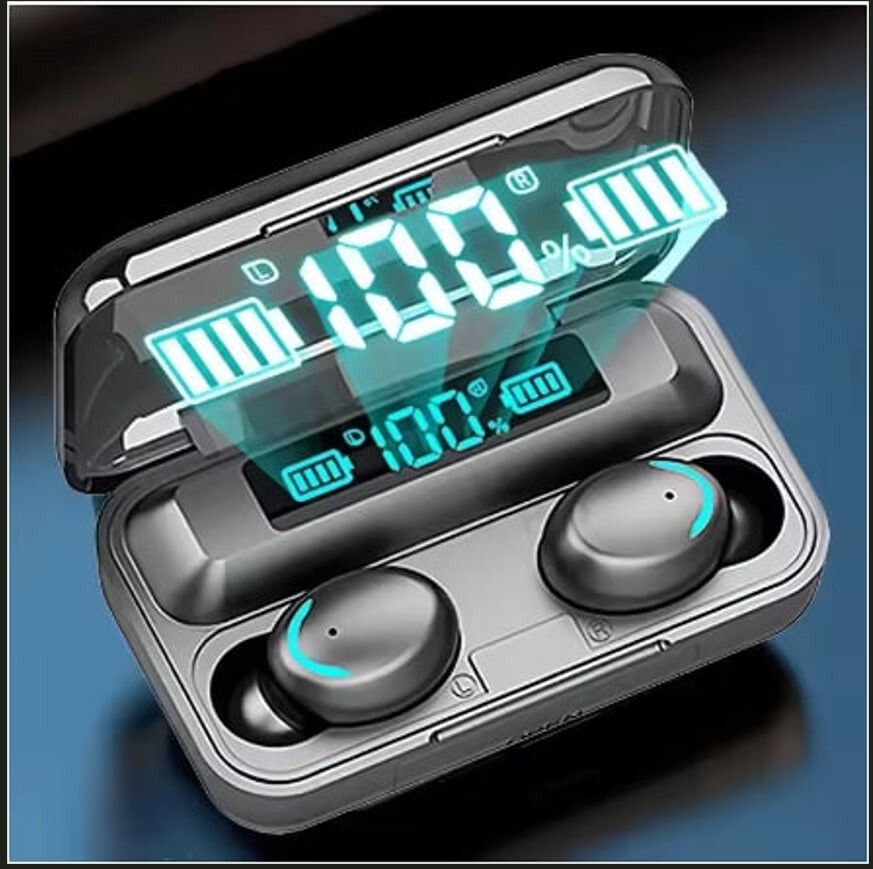 F9 Wireless Bluetooth Headphones Tws Waterproof Earbuds Earphones Digital Displa