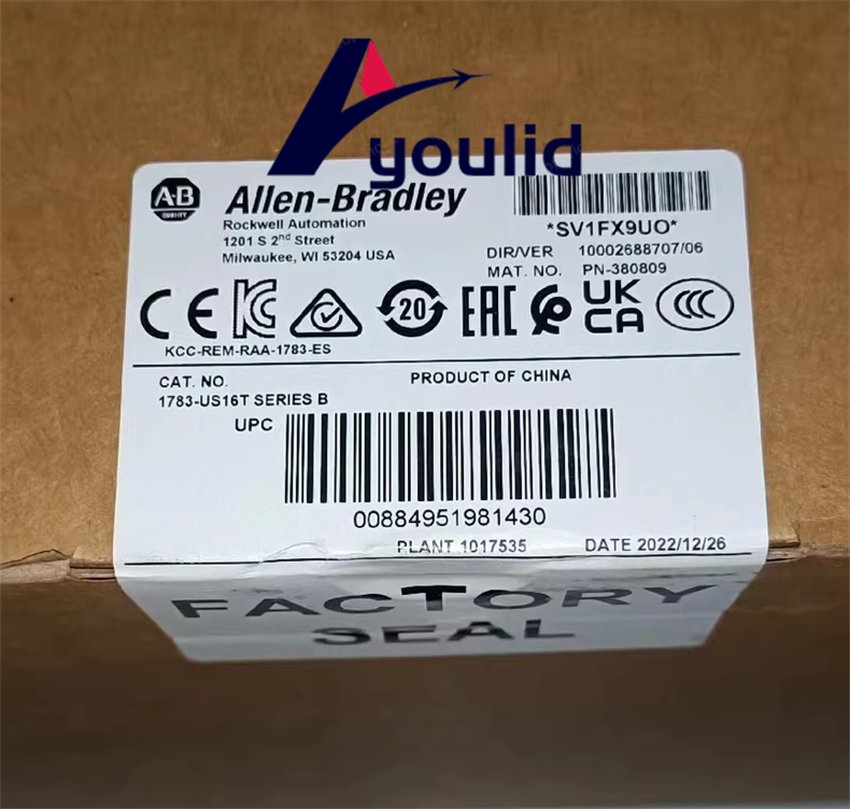 New Allen-Bradley 1783-US16T Switch Unmanaged 16Port DHL delivery US Free tax