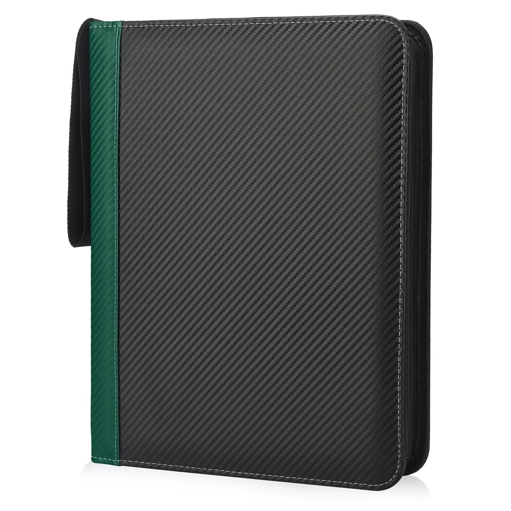 9 Pockets Trading Card Binder with Sleeves Card Organizer, 900 Double Sided P...