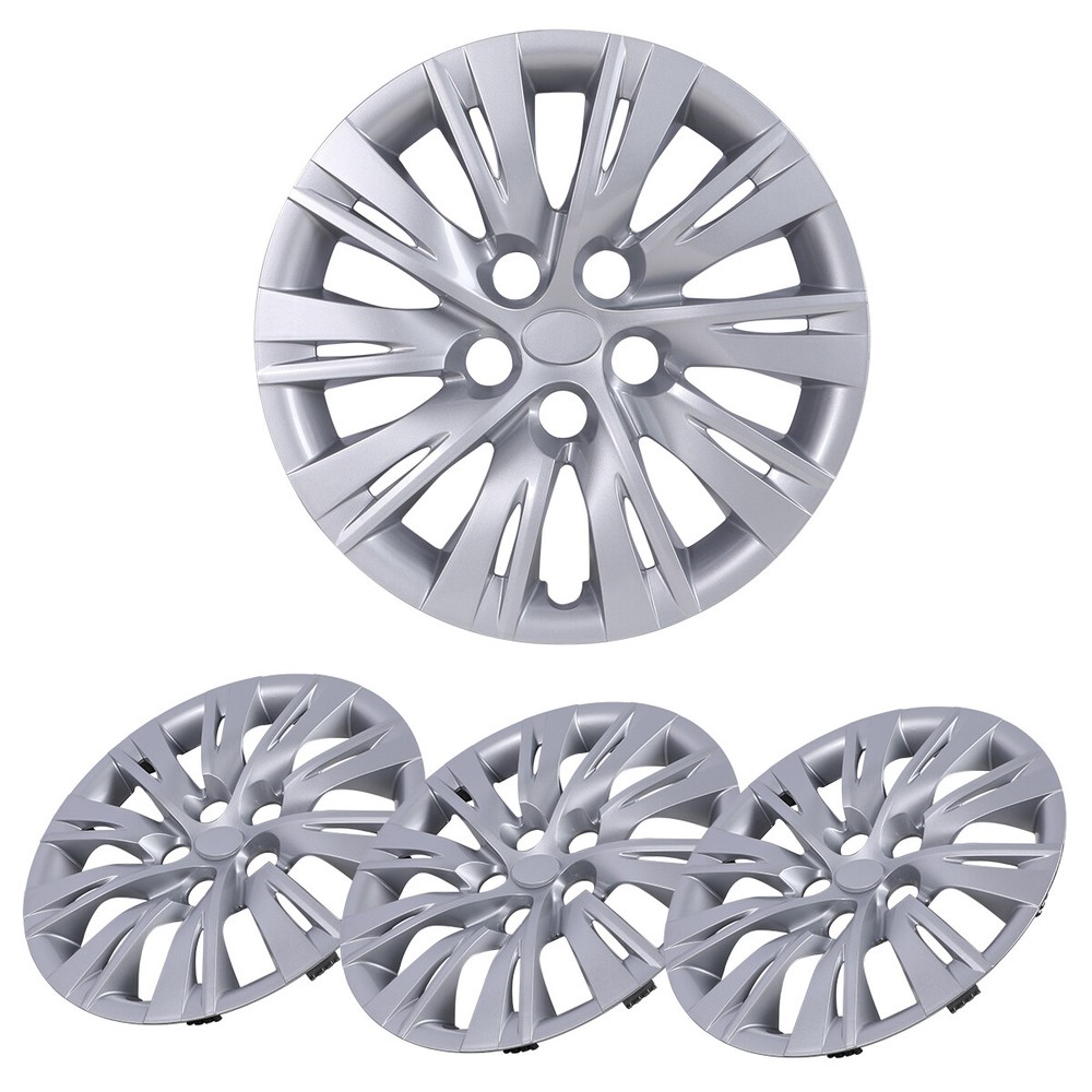16-inch Silver Push-on Wheel Covers for 2012-2014 Toyota Camry