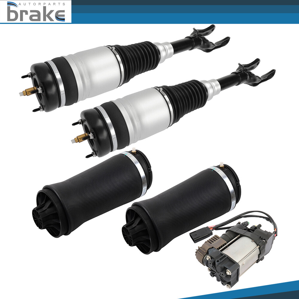 5x Front Rear Suspension Strut Air Compressor For 11-2016 Jeep Grand Cherokee