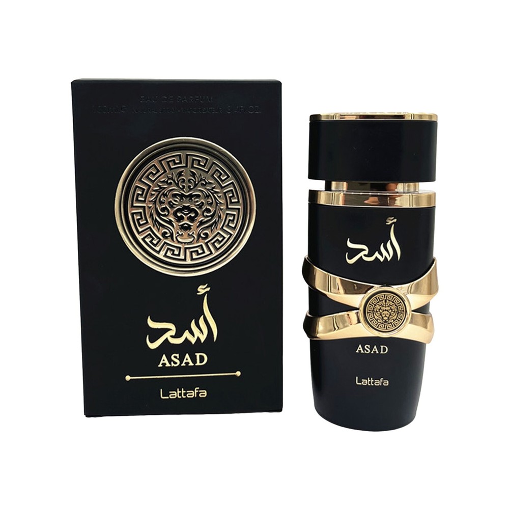 Lattafa Asad by Lattafa 3.4 Eau De Perfume Fragrance Unisex For Women New in Box