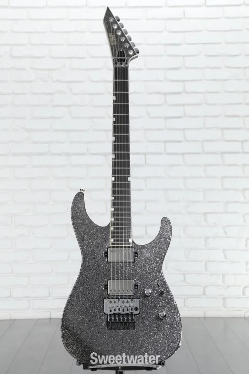 ESP M-II NTB FR USA Electric Guitar - Black Sparkle