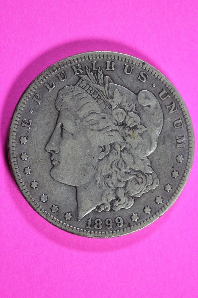 1899 S Morgan Lady Liberty Silver Dollar Key Date Coin San Francisco 65
