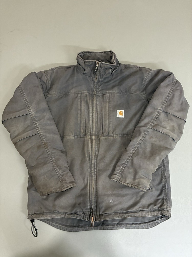 Men's Carhartt Full Swing 3M Insulated Jacket Black Size Medium