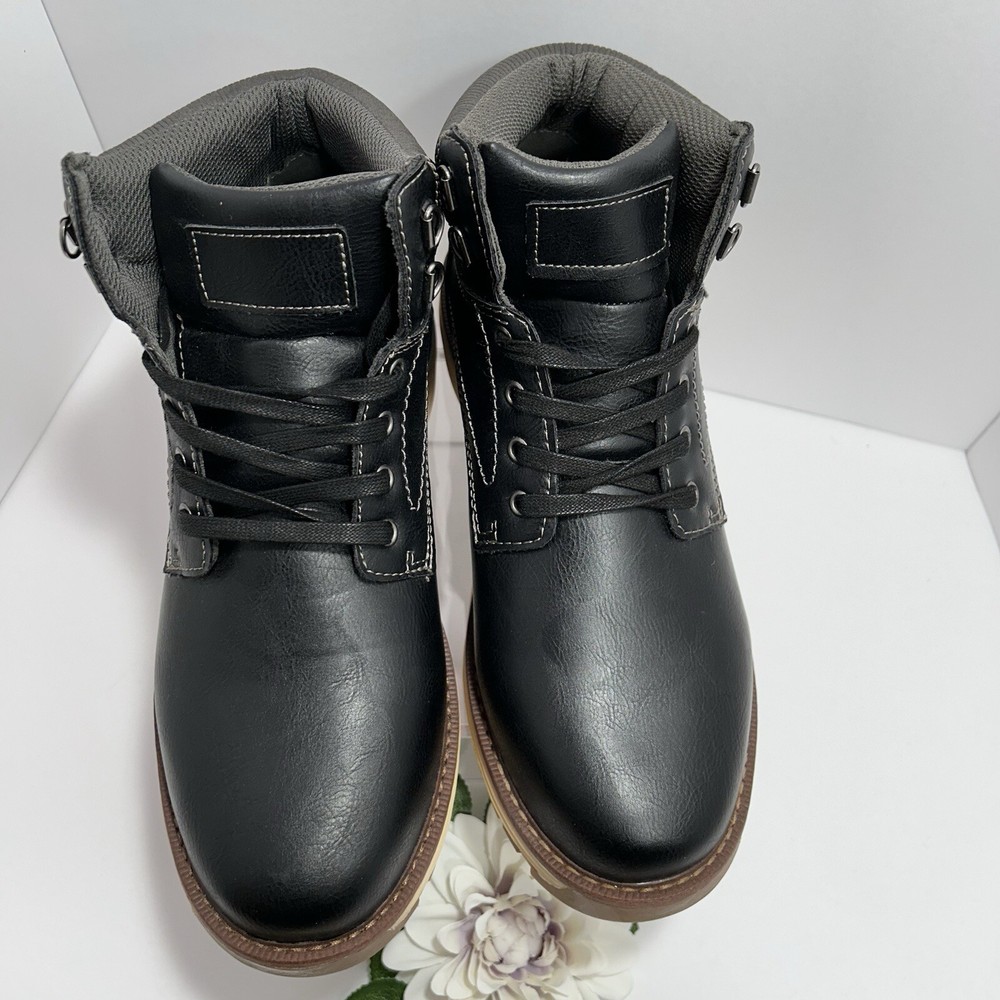 Sonoma Goods For Life Shelton Men's Black Boots Size 9 New Shoes