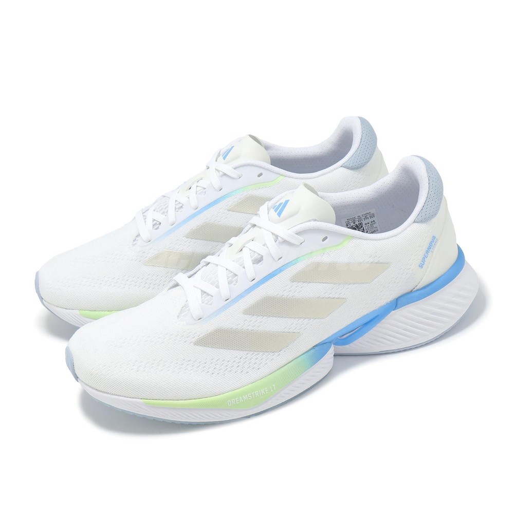adidas Supernova Eterno Whtie Blue Green Men Road Running Shoes ID1285