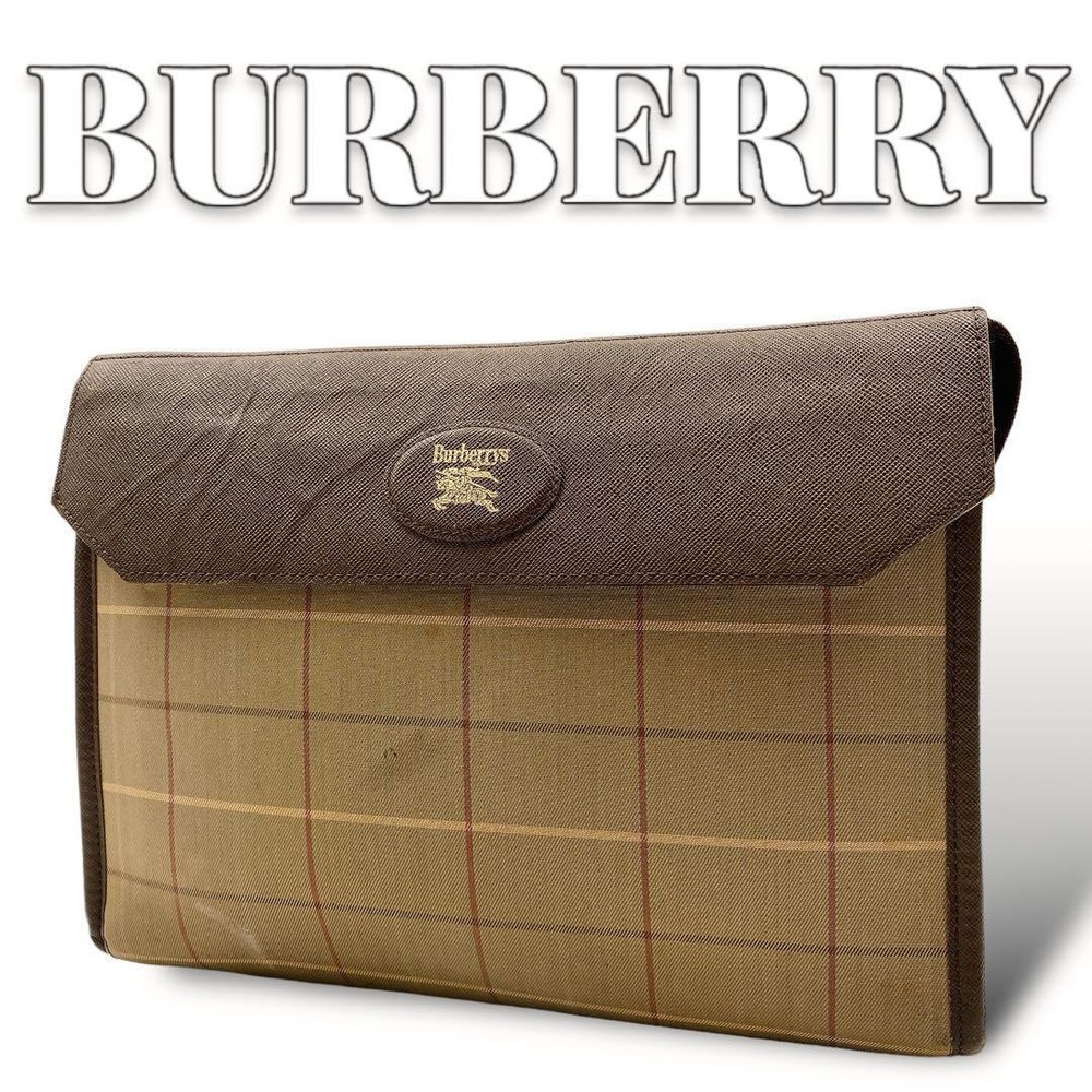 Burberry Nova Check Clutch Bag Men'S 8246