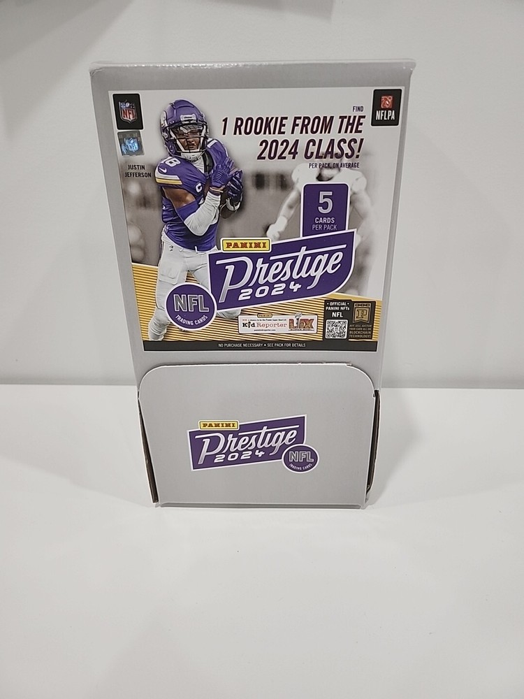 2024 Panini Prestige Football Gravity Feed Box 🔥 48 Sealed Packs 🔥