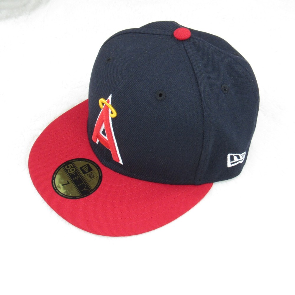Los Angeles Angels Hat Authentic Collection Alt 59FIFTY Fitted Sz 7