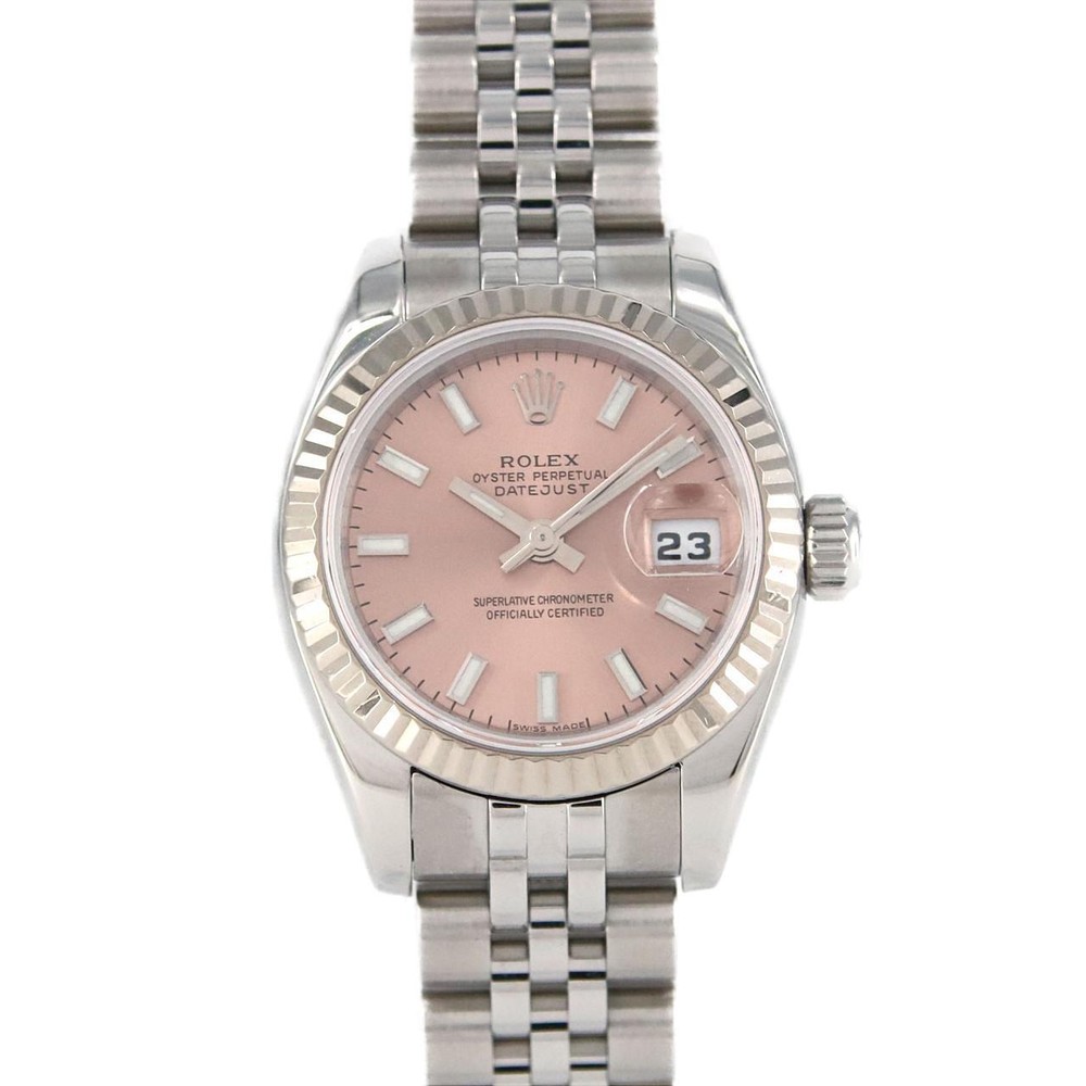 Authentic ROLEX Datejust 179174 SSxWG Automatic Serial Info:D Serial  #260-00...