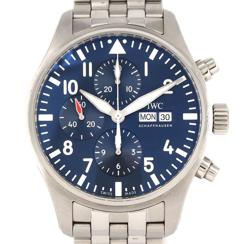 Authentic [Unserviced - Value Price] IWC Pilot's Watch Chronograph Petit Pri...