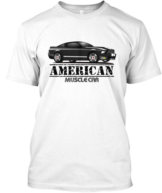 American Muscle Car T-shirt Made in the USA Size S to 5XL
