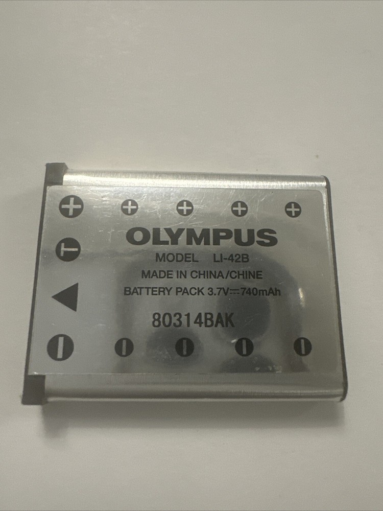 OEM Olympus Li-42B Lithium-Ion Battery Pre-Charged Ready to Use