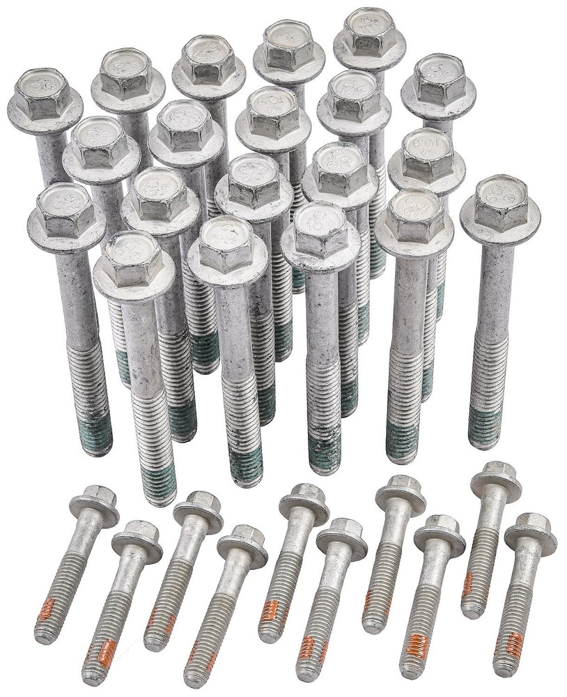 JEGS 83414 Cylinder Head Bolt Kit 2004-up GM LS Engines OE-Style Torque-To-Yield