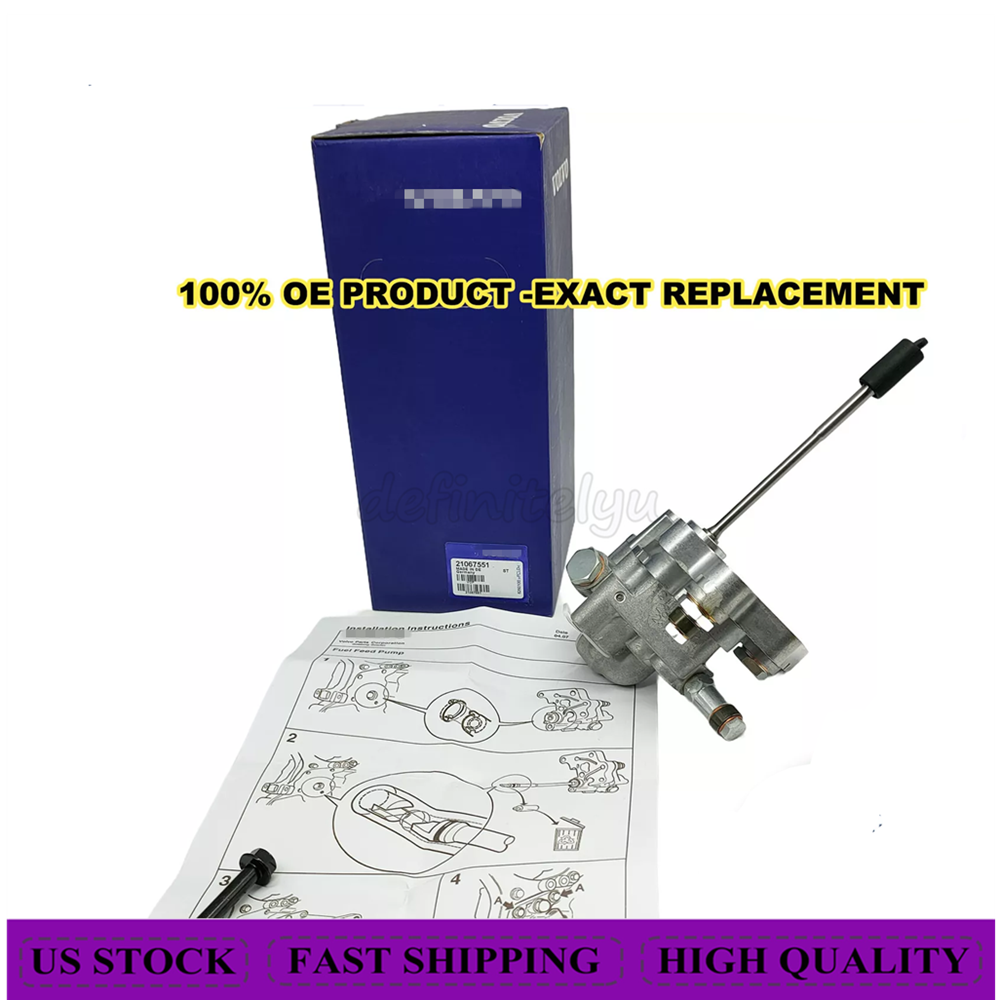 New Fuel Pump 3964833 Compatible With Volvo D12 Engine 21067551