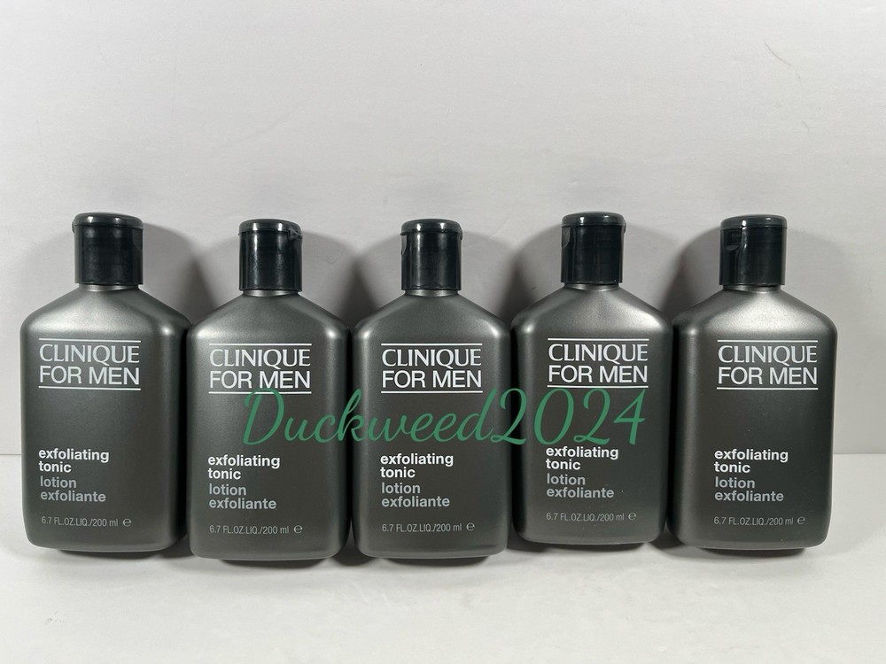 Clinique Men Exfoliating Tonic 200ml 6.7oz 5-Pack