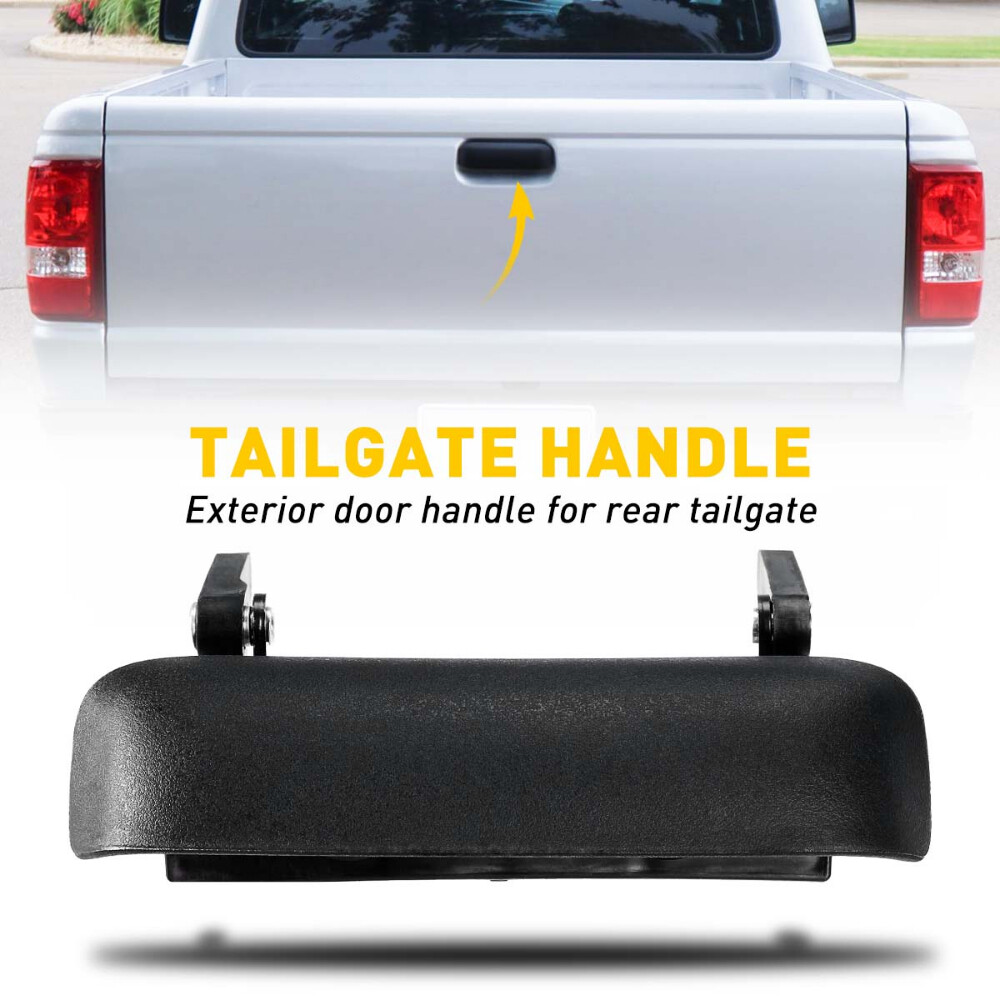 Black Rear Tailgate Lift Handle for 1998-2011 Ford Ranger