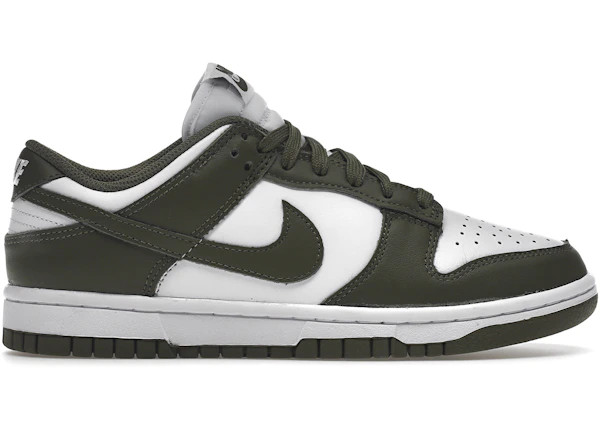 Talla 5M/6.5W - Nike Dunk Low Medium Olive (Mujer) DD1503-120