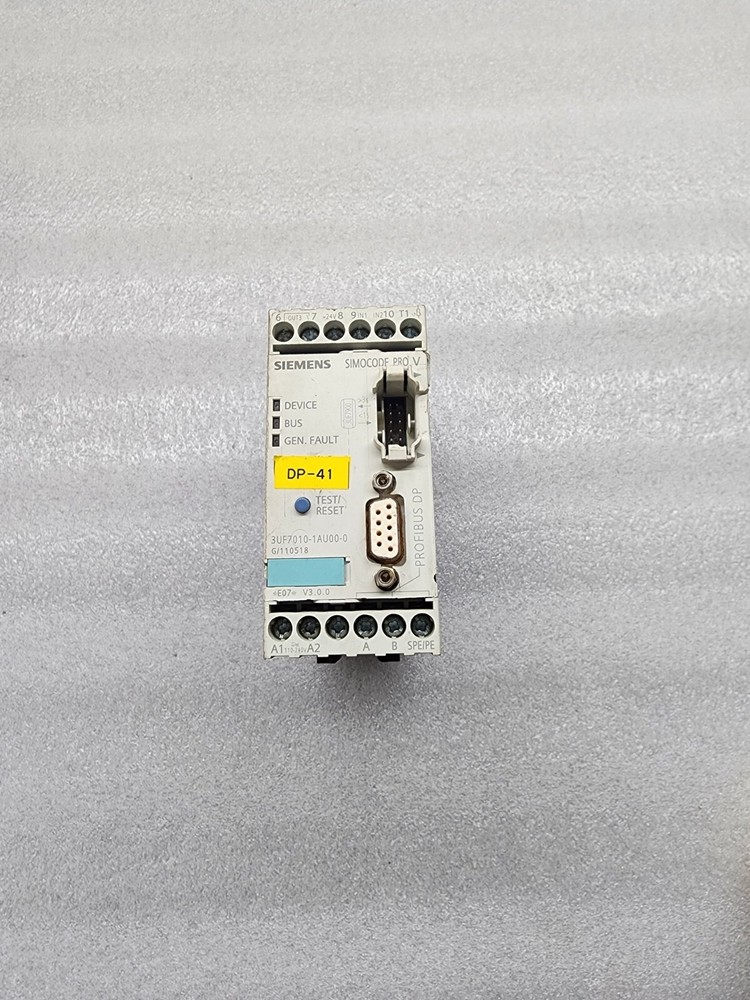 SIEMENS SIMOCODE PRO V 3UF7010-1AU00-0