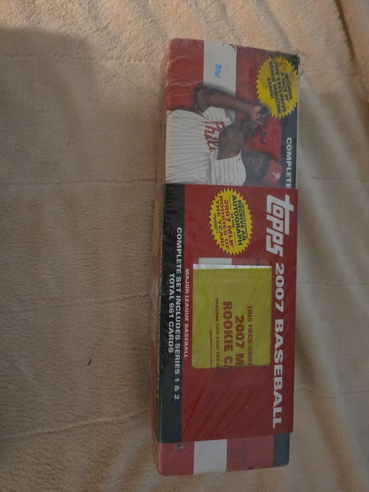 2007 Topps Baseball Complete, Factory Sealed Set