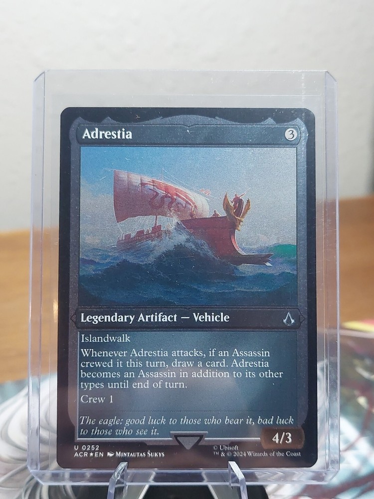1x - Adrestia - ETCHED FOIL - Assassin's Creed - UC NM MTG
