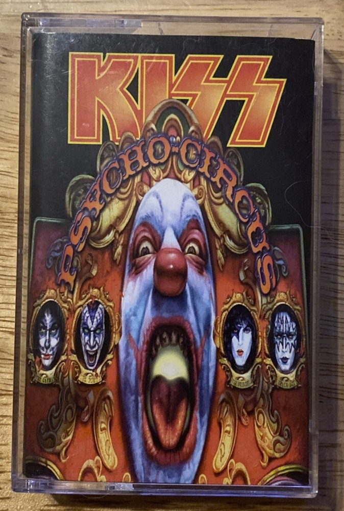 Kiss Psycho Circus Music Cassette Tape 1998 VG Tested Rock And Roll