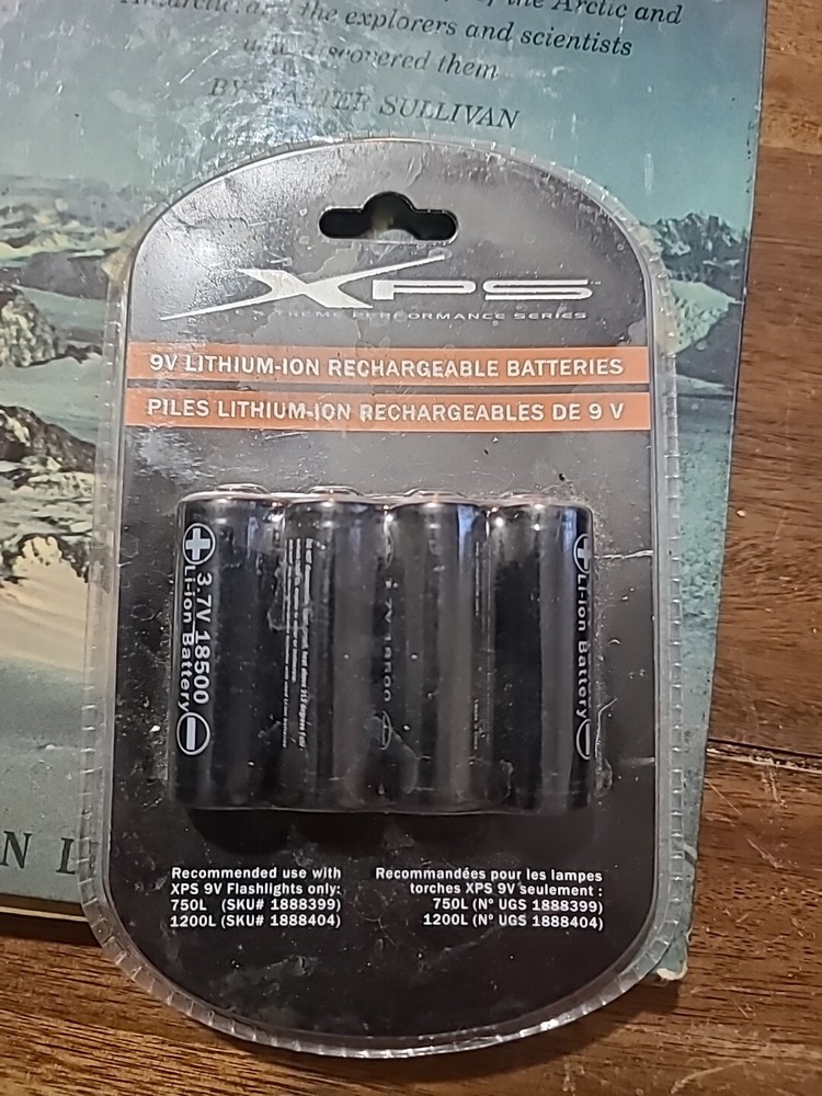 Xps 9v Lithium-ion Rechargable  Batteries