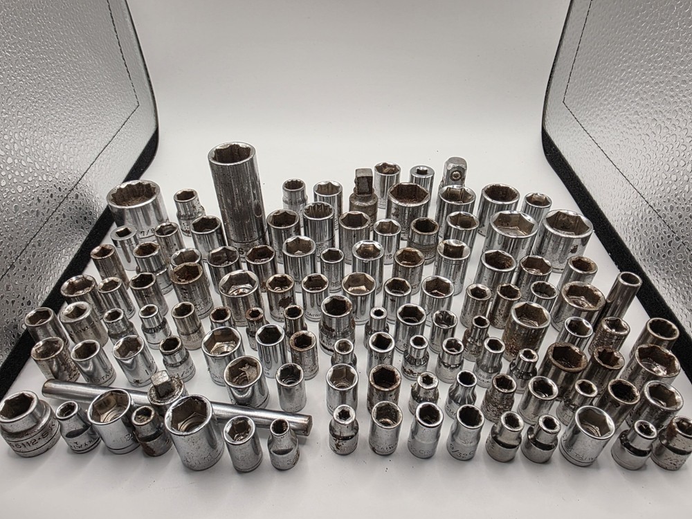 Mixed Lot of Sockets - Asst Brands And Sizes- Lot Of Over 70