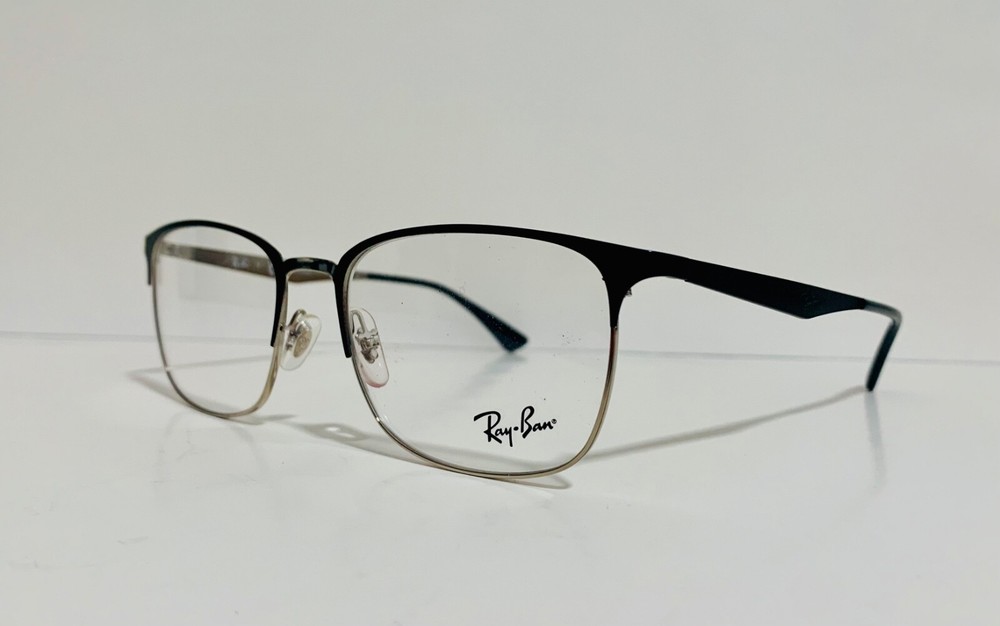 NEW RAY BAN RB 6421 2997 MATTE BLACK AUTHENTIC EYEGLASSES ROUND RX 54-18-145 MM