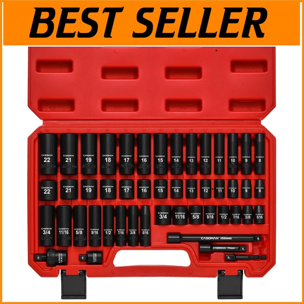 Professional Grade 49-Piece 3/8