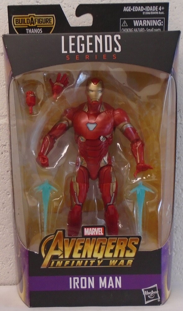 Hasbro Marvel Legends Infinity War Iron Man Thanos BAF Avengers Movie Tony Stark