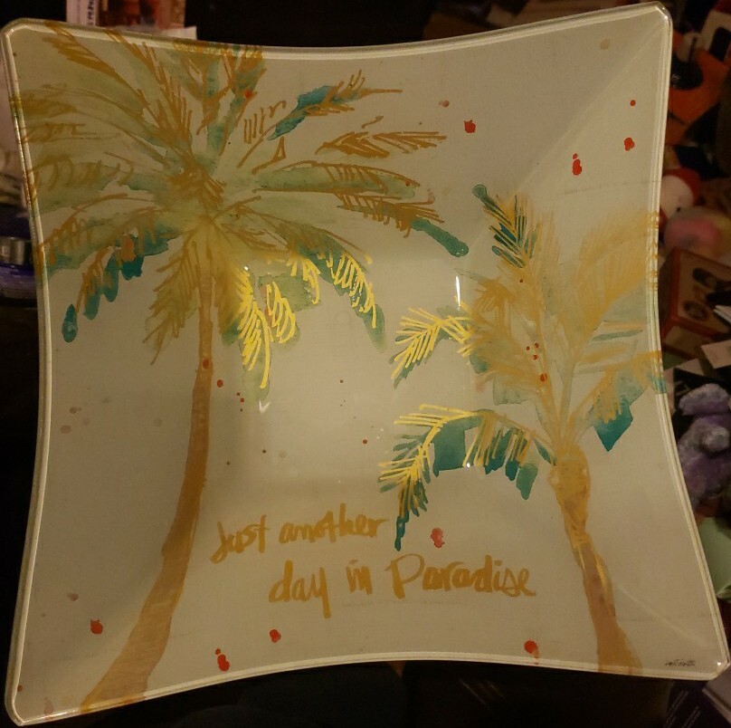 Prima Design Glass Square Bowl 10.75