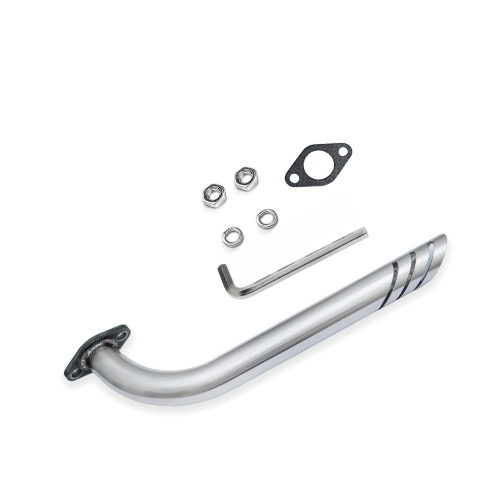 GX160ERVNJIW Exhaust Pipe Kit for Coleman CT200U Trail BT200X for Predator 208