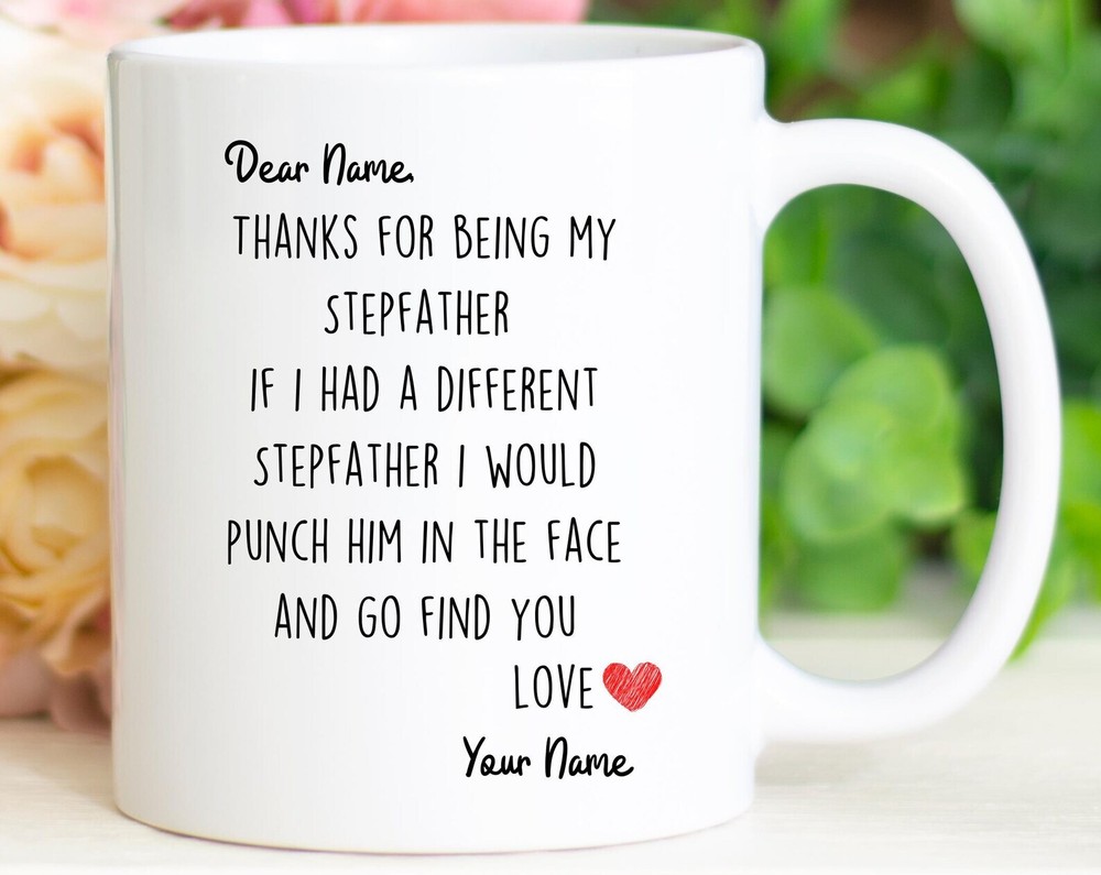 Stepfather Gifts Funny Stepfather Mug Best Gifts For Stepfather Father's Day