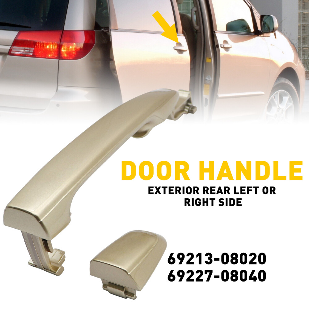 For Toyota Sienna 2004-2010 Rear Left or Right Sliding Door Gold Door Handle