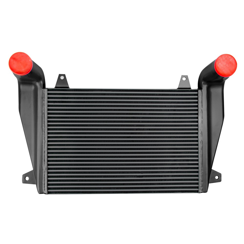 Black Aluminum Intercooler for Freightliner FLD120 FLD132 FLD112 12.8L 12.7L