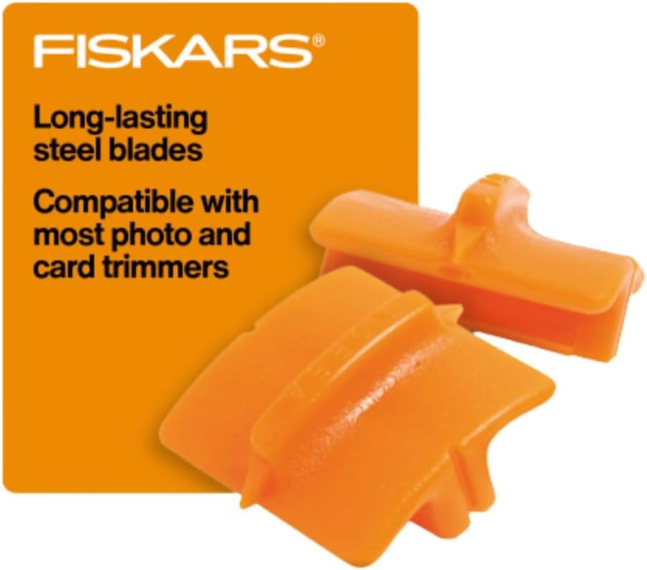 Fiskars Replacement Blades Style G for Trimmers 2.5 x 2.5 Orange