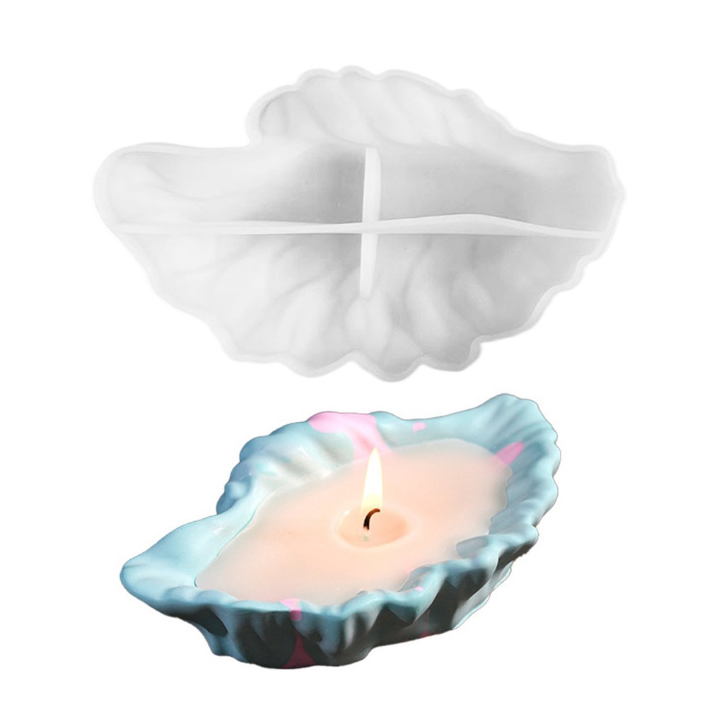 Easy To Silicone Mold For DIY Shell Waved Plates And Storage Holder