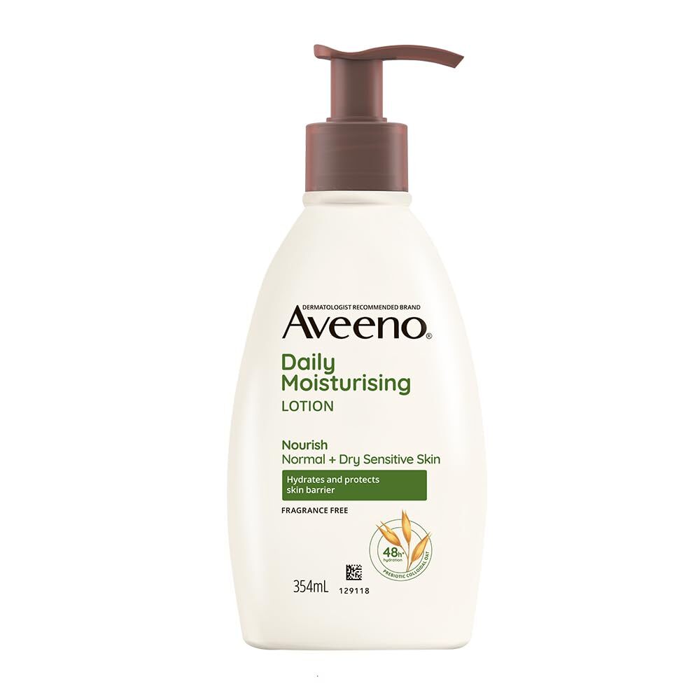 Aveeno Daily Moisturizing Lotion 354ml for Normal to Dry Skin Hydration