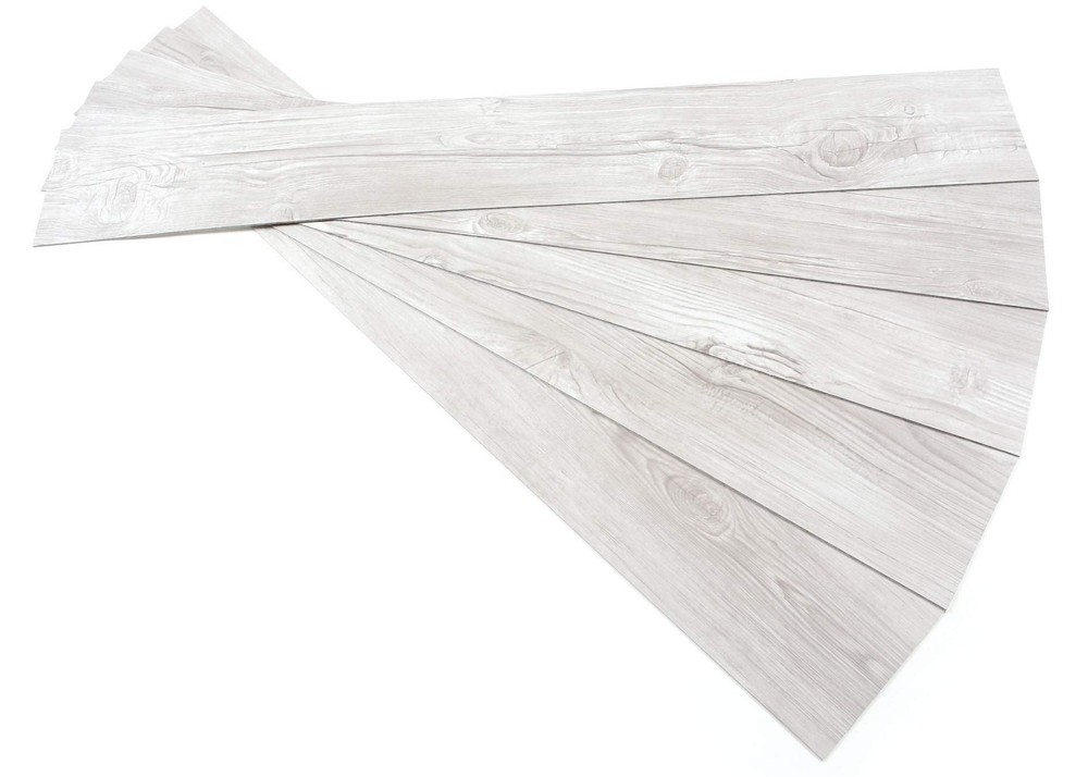 Self-Adhesive PVC Plank Flooring - Durable Peel-and-Stick Wood-Look Vinyl