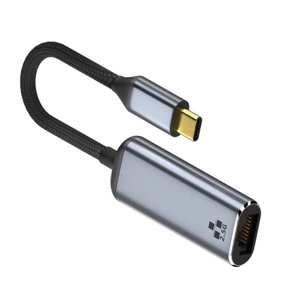 Ultra-Fast 2500Mbps USB-C to RJ45 2.5Gb Ethernet Adapter