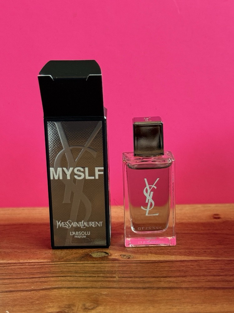 YSL Myself Yves Saint Laurent L’ABSOLU Parfum 0.25oz / 7.5 mL Travel Mini NIB