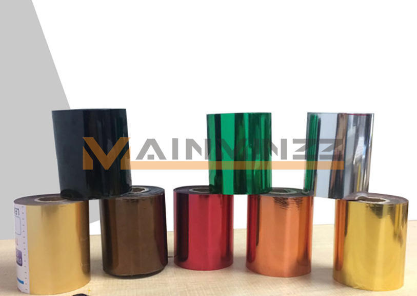 1 Roll Hot Foil Stamping Paper For Leather Embossing Heat Transfer Machine 120m