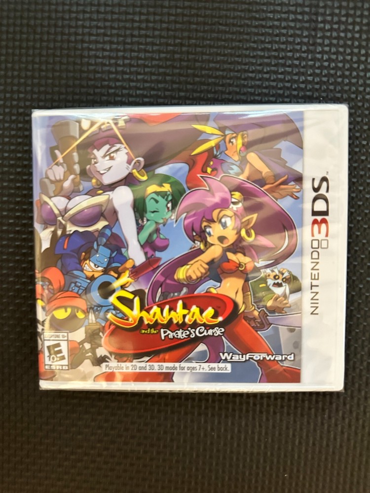 Shantae and the Pirate's Curse - Nintendo 3DS Limited Run - NEW SEALED